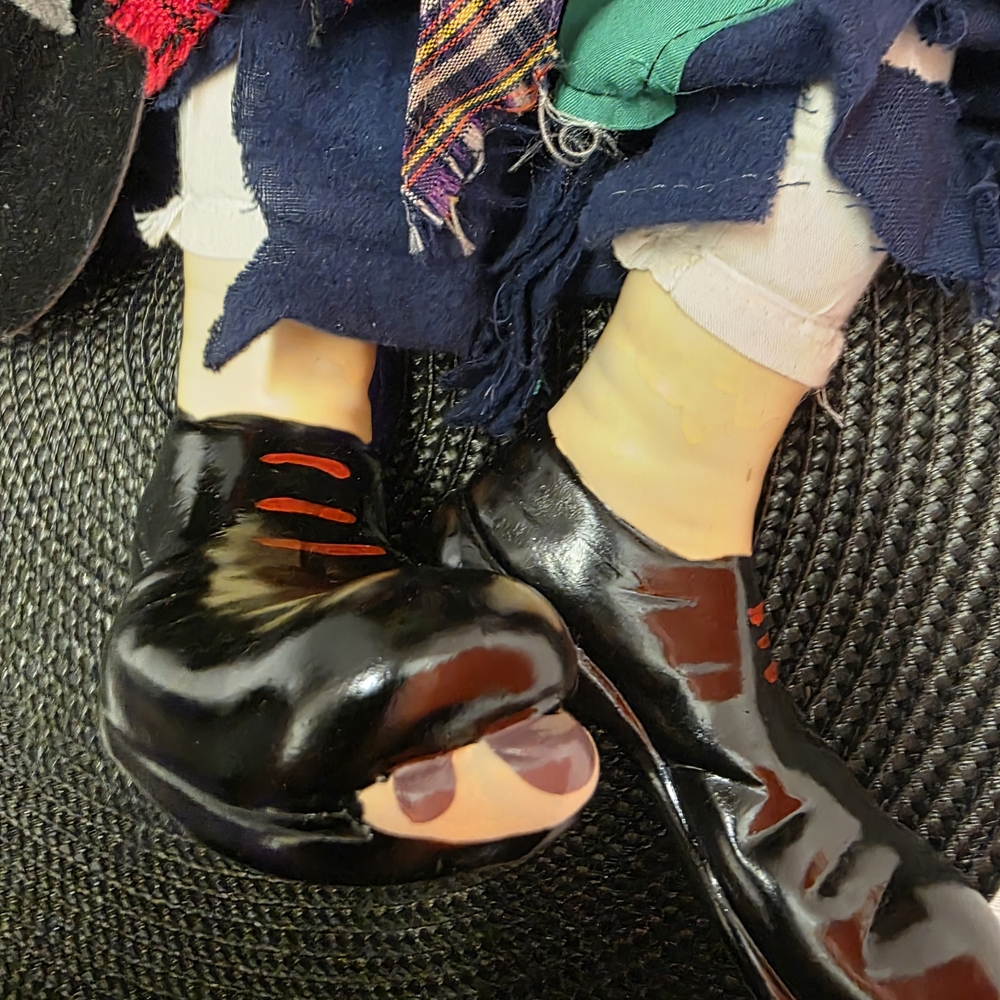 1986 Vintage Dynasty Doll Collection - Clyde The Hobo Clown - Picture 15 of 16
